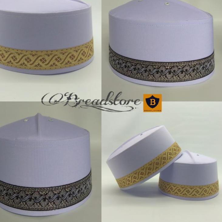 ☻ PECI SONGKOK KOPIAH AKAD NIKAH ASAGOFAH MALAYSIA PUTIH MURAH - PECI PRIA MODEL TERBARU BISA COD ➫