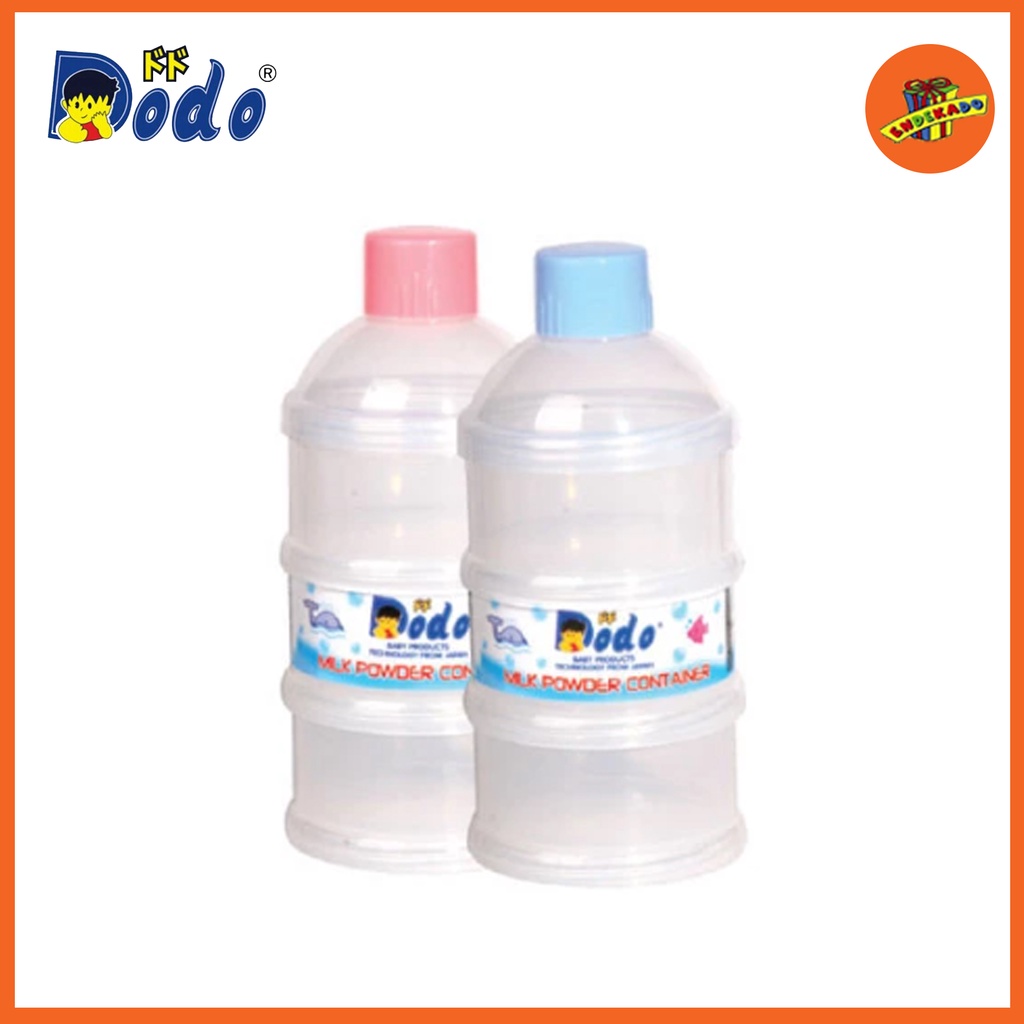 DODO Milk Container Big 3 Layer - Tempat / Takaran Susu Bayi