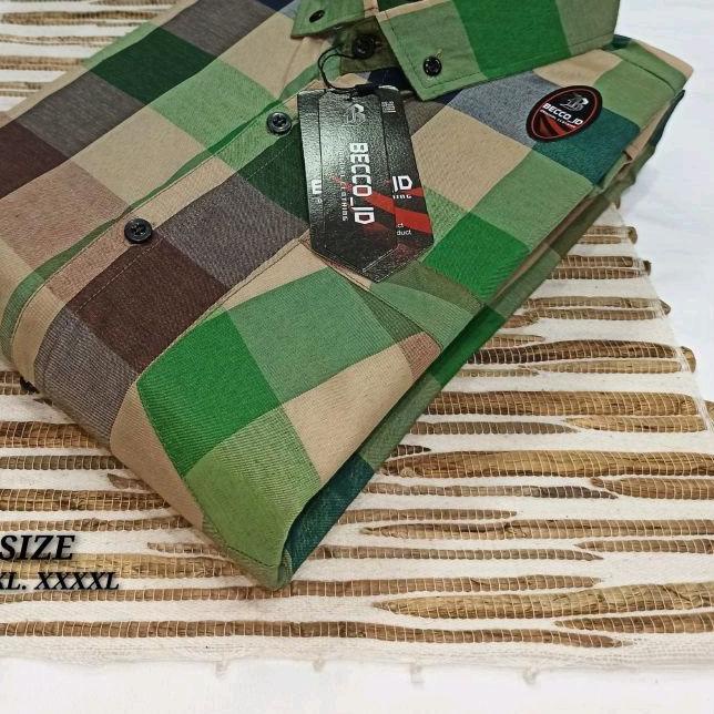 ♠ kemeja pria kotak-kotak - kemeja lengan pendek - kemeja disro - kemeja big size ←