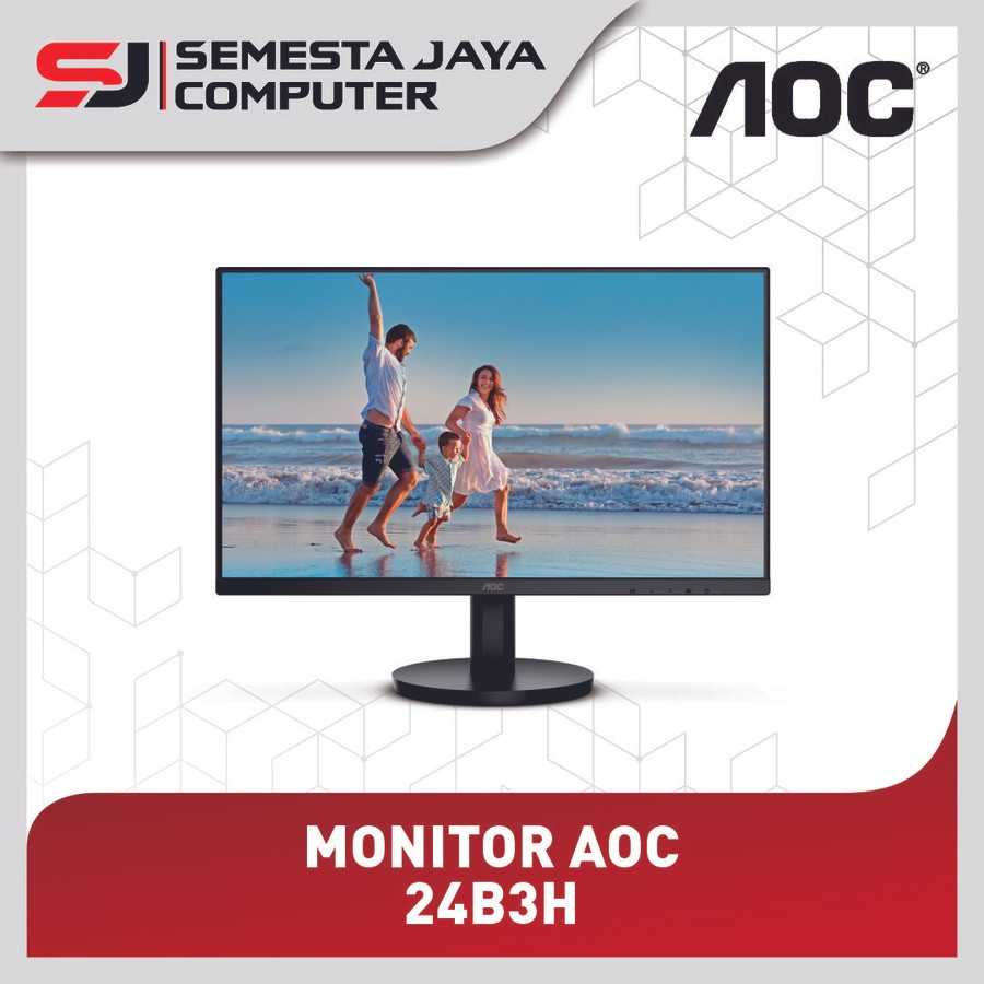 Monitor AOC 24'' 24B3HM 1080p 75Hz LED 24 inch 24B3HM