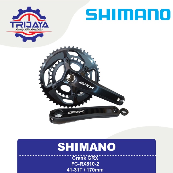 Shimano GRX FC-RX810 Crank Sepeda Gravel Hollowtech