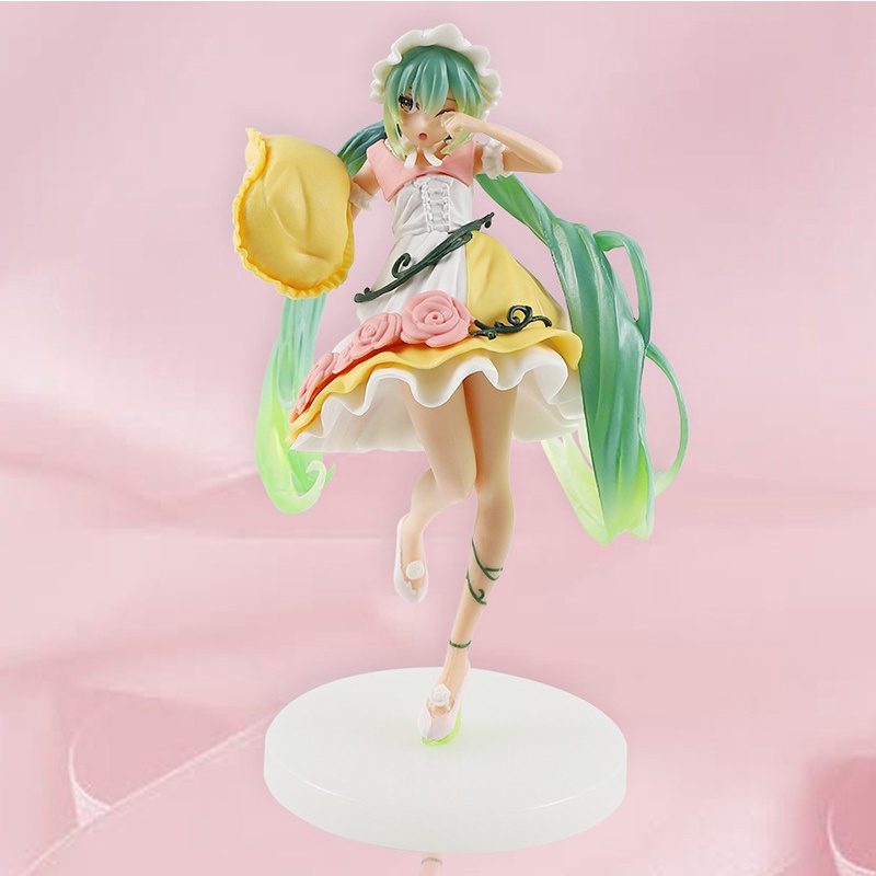 Miku Sleeping Beauty PVC Action Figure Model Boneka Mainan Butik Dekorasi Hadiah Ulang Tahun