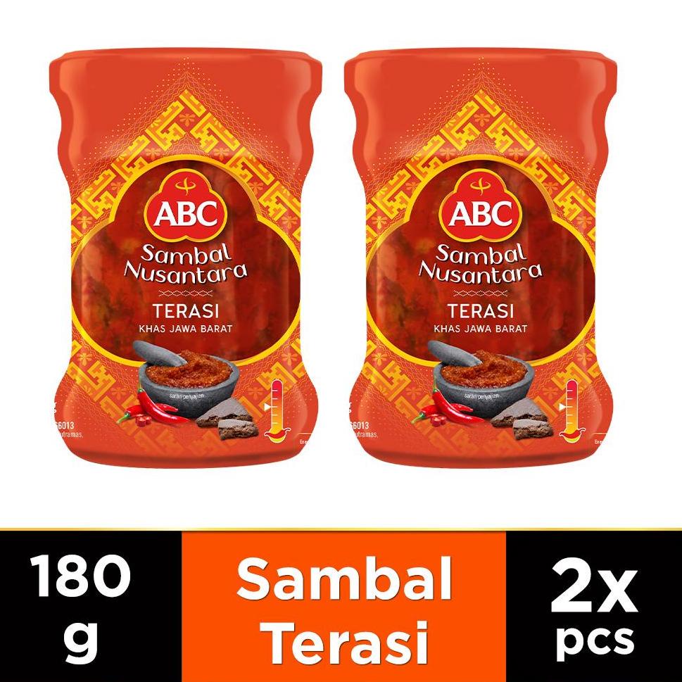 

D99 ABC Sambal Terasi Jar/Pouch 180 g x 2 pcs BEST RATING ∞