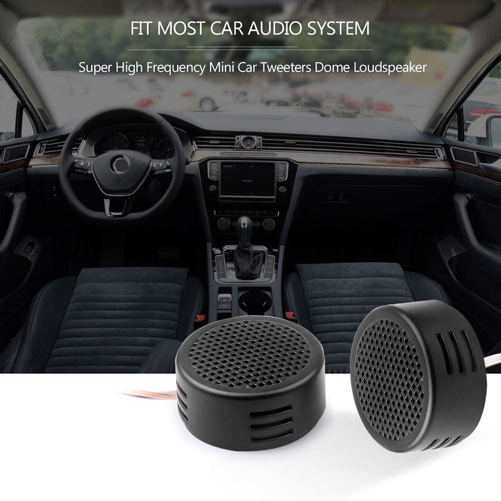 ✅ 2PCS Speaker Mini Mobil 500 Watt Tenaga Super Keras Kubah Tweeter Speaker Efisiensi Tinggi Kendaraan Loudspeaker 12V untuk Mobil Stereo mp3 Radio