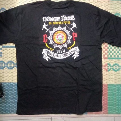 KAOS BORDIR CEMPAKA PUTIH /PSCP