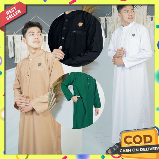 Gamis Pria Dewasa Jubah Lebaran Terbaru 2023 Muslim Games2022 Kondangan  Atasan Ukuran Jumbo Games20