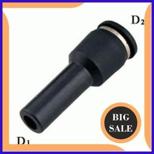 sparepart Fitting Pneumatic Plug-In Reducer Selang 10MM Ke Selang 8MM Atau Fitting Reducer