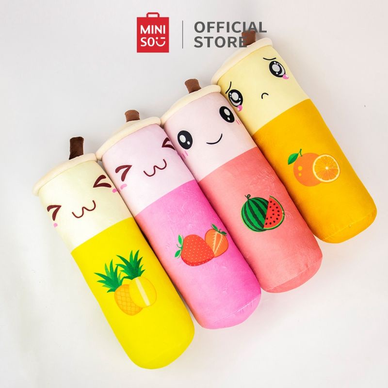 MINISO OFFICIAL Milk tea pillow / guling boneka seri milk tea