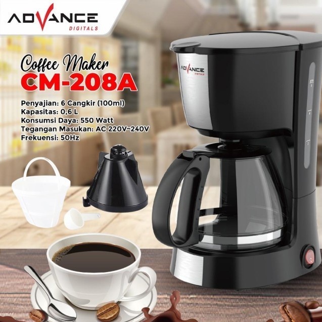 Coffee Maker Advance CM-208A / Pembuat Kopi Tetes coffee maker
