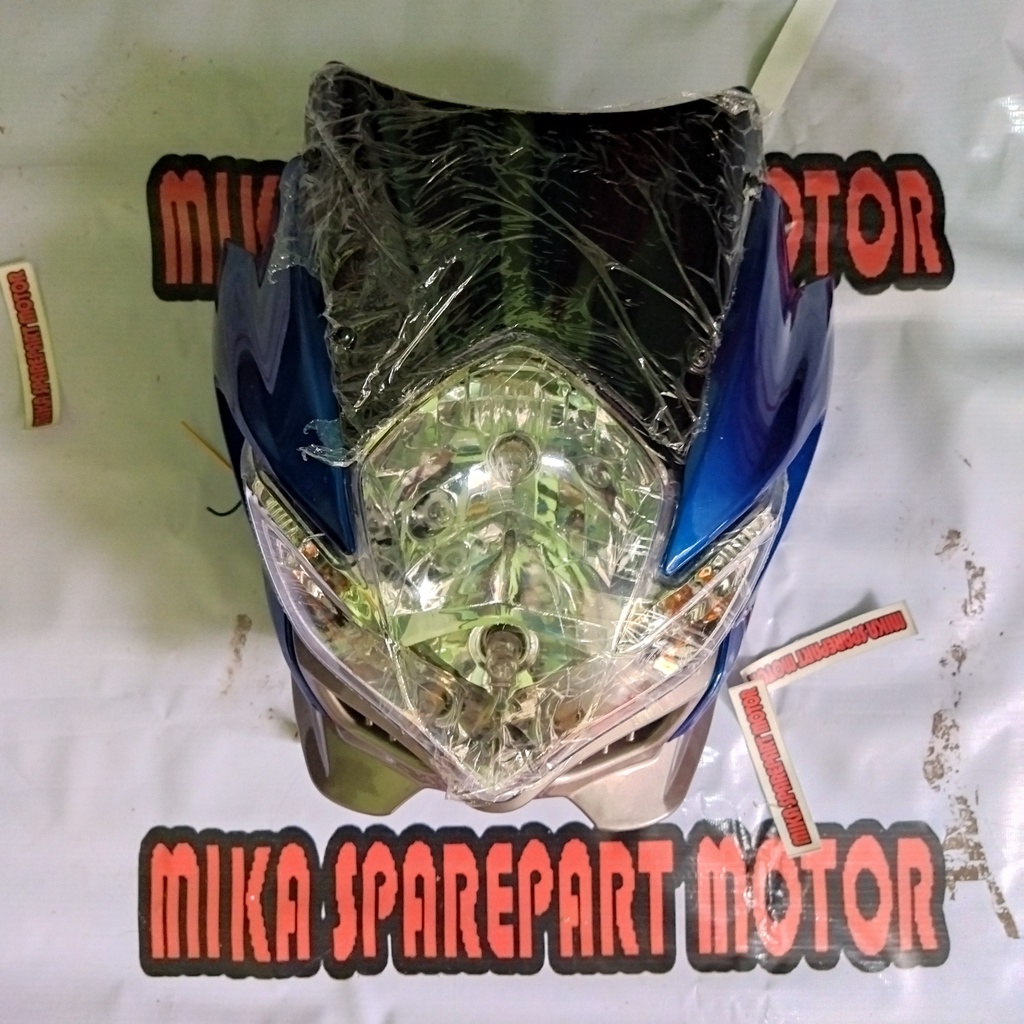 BATOK KEPALA SATRIA FU BARONG BIRU 2011-2012 / KEPALA FU BARONG BIRU