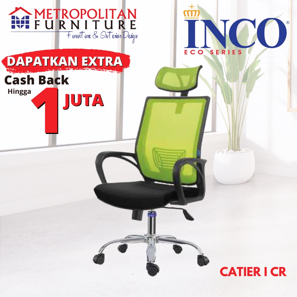 Kursi Kantor Indachi Inco Bangku Kerja Office Chair Catier