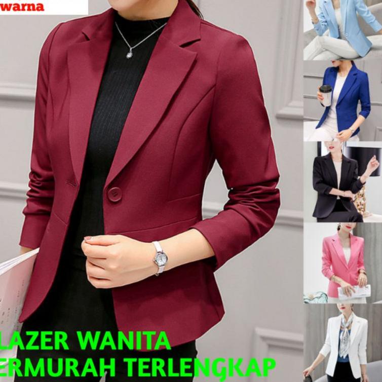 Big Sale Blezer wanita Jas Wanita Blazer wanita /blezer wanita murah/ blazer wanita/ blazer hitam ce
