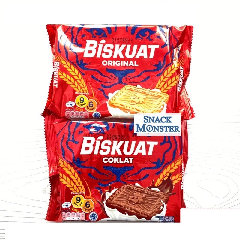 

Biskuit Biskuat Original, Coklat - Netto 106 gr