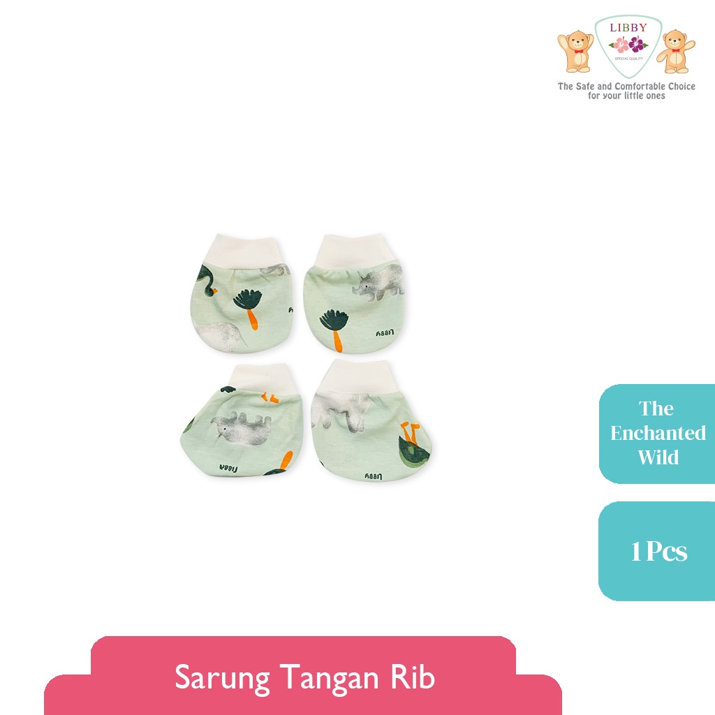 Sarung Tangan &amp; Kaki Set Libby Motif The Enchanted Wild (1pcs/set)