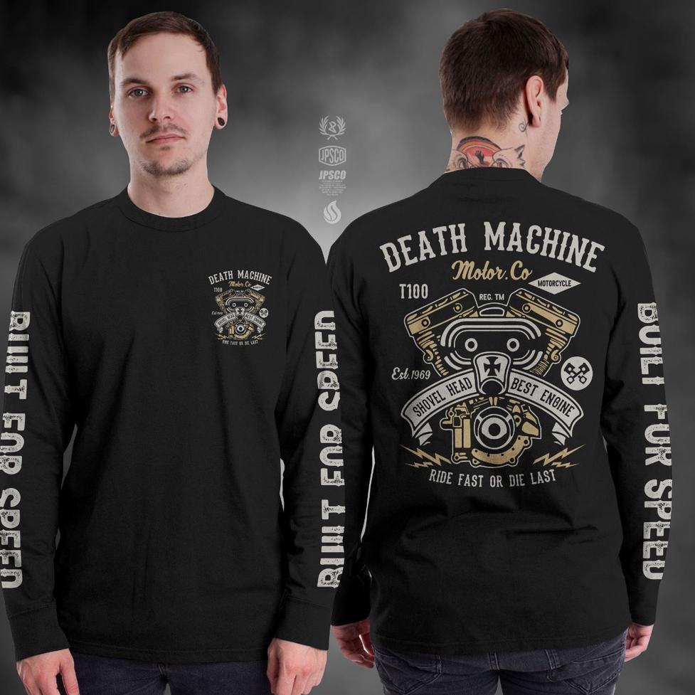 VIRAL KAOS BIKERS BROTHERHOOD BUIT FOR SPEED BAJU MOTOR