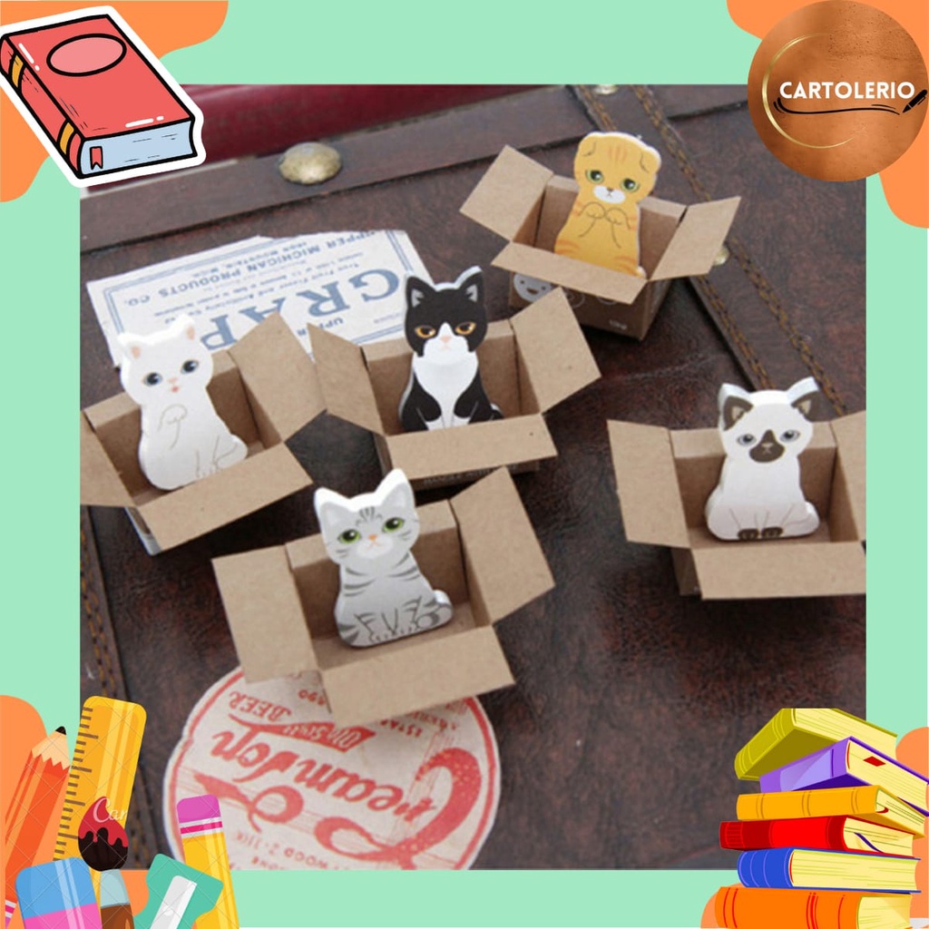 

Sticky Notes / Kertas Memo Cute Cat AT0091