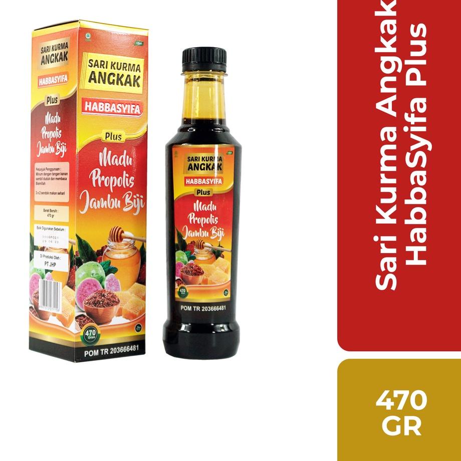 

♠ Sari Kurma Angkak Habbasyifa Isi 470gr, Original, Sari Kurma Angkak PLUS Jambu Biji ✻