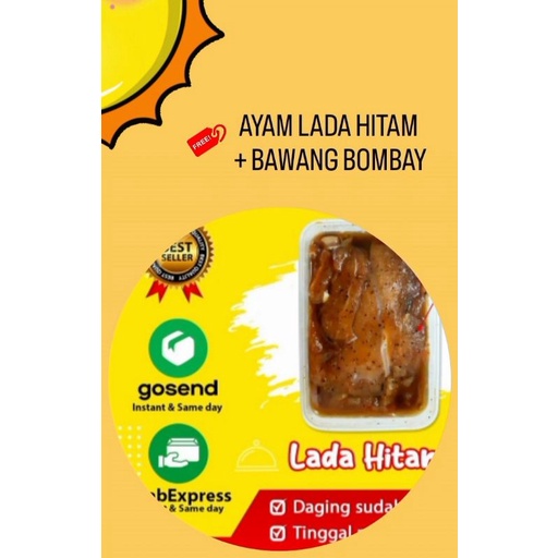 

AYAM LADA HITAM MARINASI