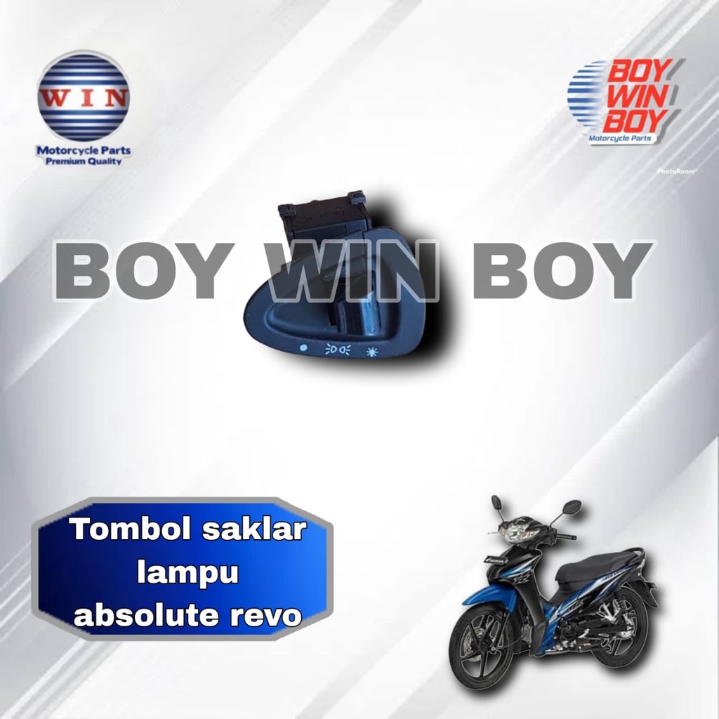 TOMBOL SAKLAR LAMPU ABSOLUTE REVO MERK WIN
