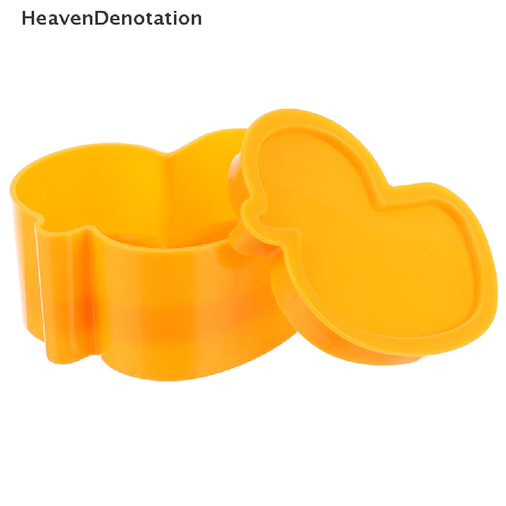 [HeavenDenotation] 1pc Cetakan Nasi Bebek Rhubarb Lucu Kartun Bayi Rice Ball Mold Bento Tools HDV