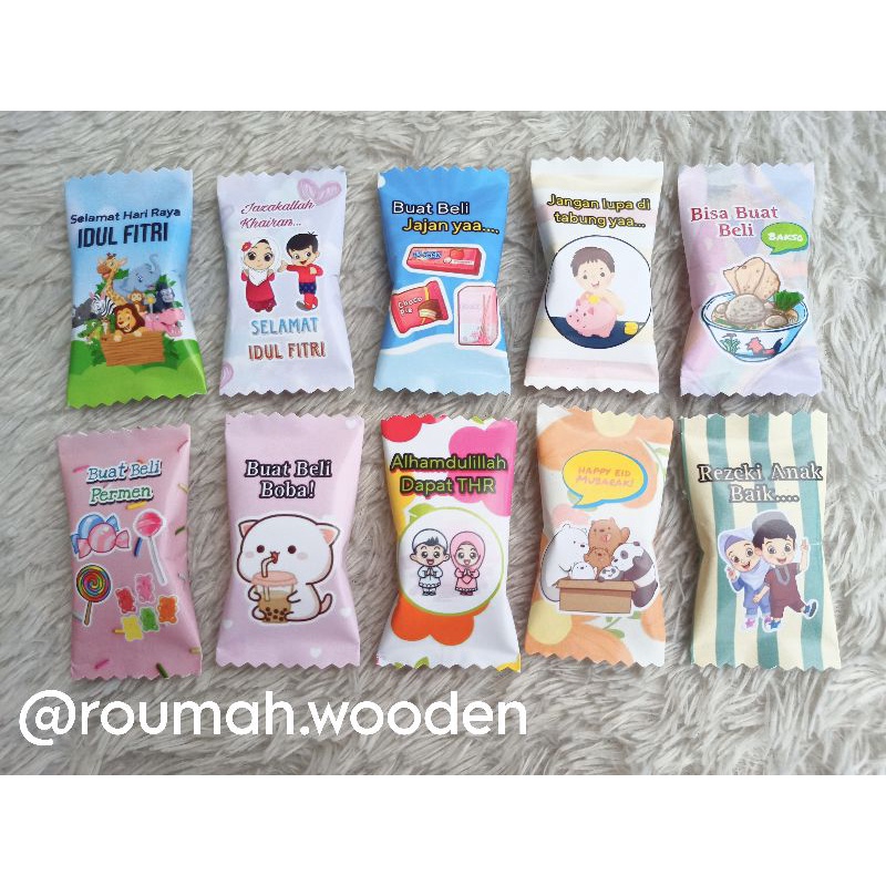 

(SIAP PAKAI) amplop lebaran permen/amplop kekinian/amplop unik (minimal 10pcs)