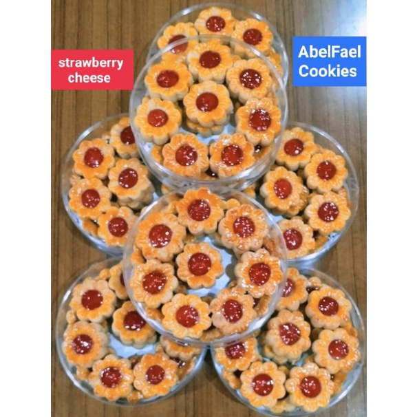 

Strawberry Cheese Cookies Kukis Strawberry keju