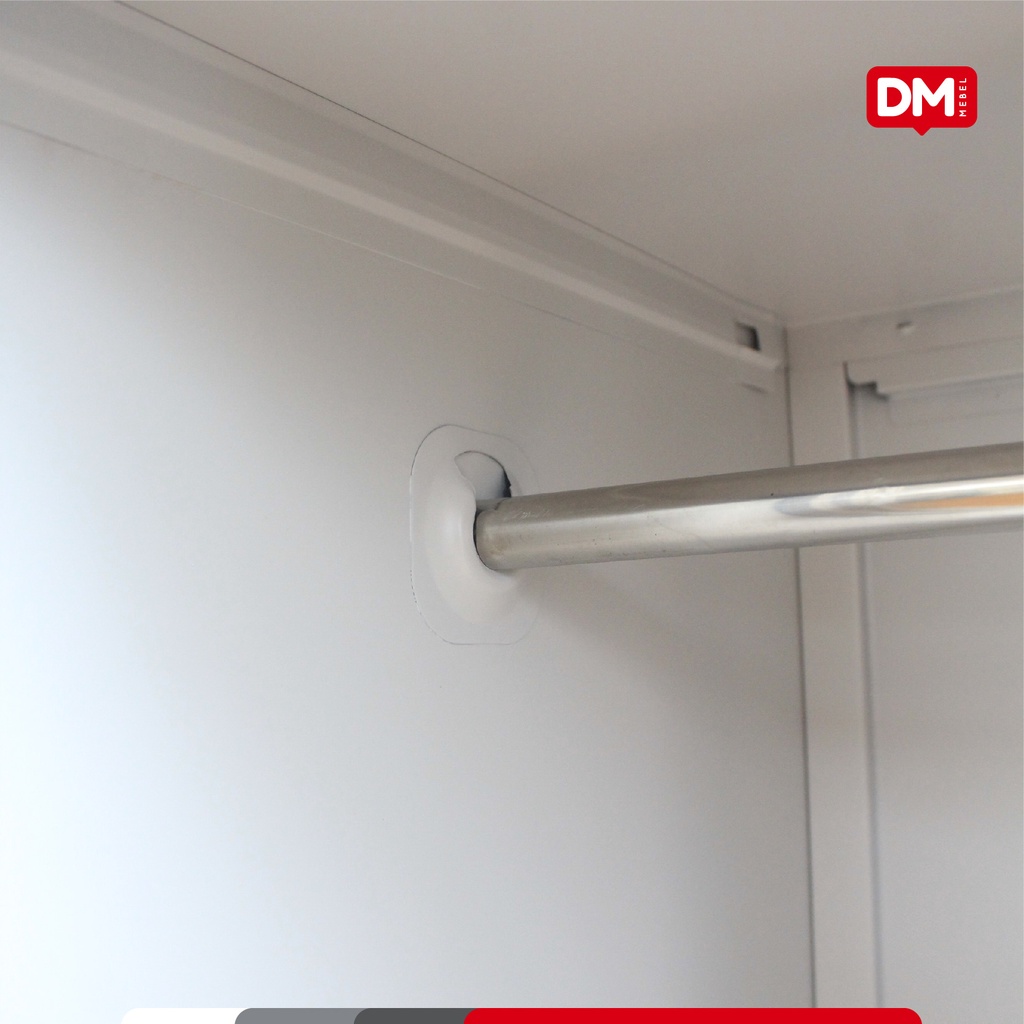 Lemari Besi Sliding Gio SP 120 SL - DM Mebel