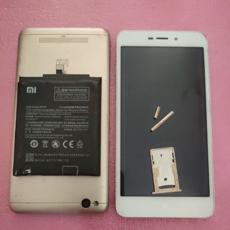 mesin redmi 4a minus lcd