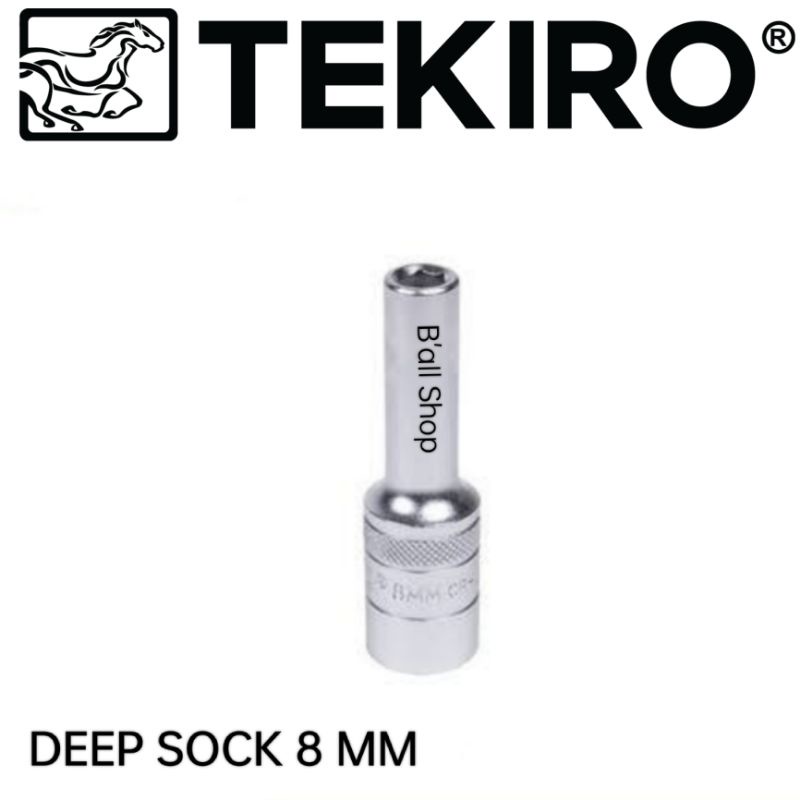 Mata Sock Deep Wall DR 1/2&quot; 8 mm Tekiro