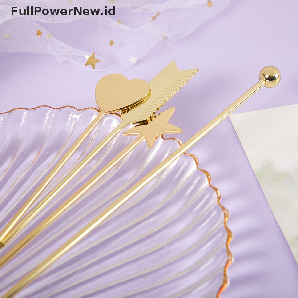 Power Nail Art Stirring Rod Cairan UV Gel Stirring Campur Alat Manicure ID