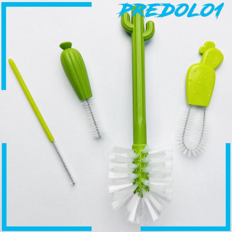 [Predolo1] 4buah Cup Brush Sikat Celah Multifungsi Fleksibel Untuk pitcher Jus