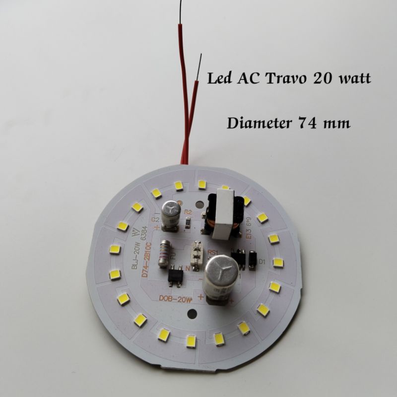Sparepart LED AC 20w Travo DOB - Mata LED AC 20 watt Travo