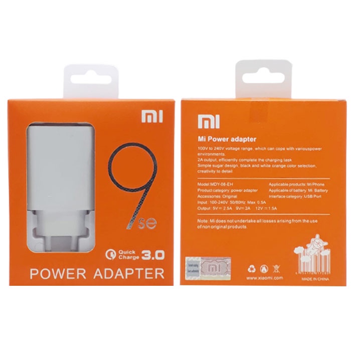 TC MI9 - CASAN ADAPTOR CHARGER MI FAST CHARGING