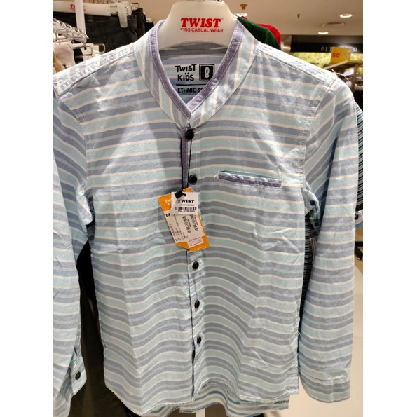 kemeja anak kerah Koko twist kids original