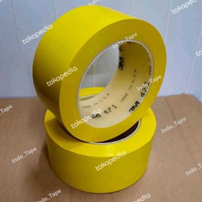 

3M Vinyl Tape 471 Yellow 2in x 33mtr / Floor Marking Tape 471 USA