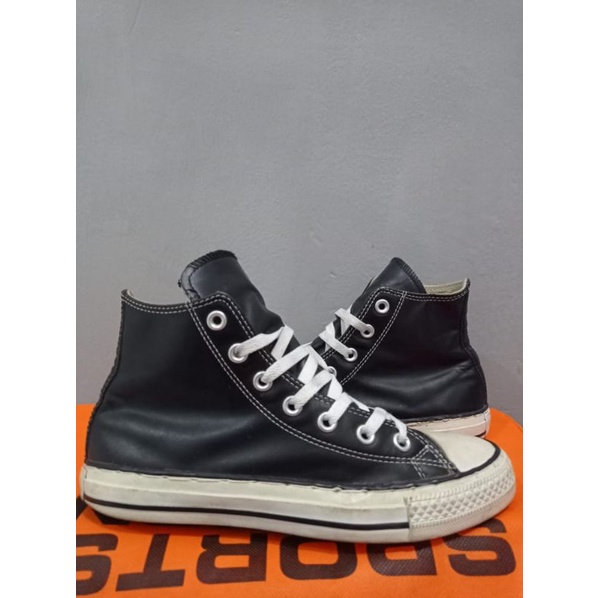 Converse CT High Leather Black White