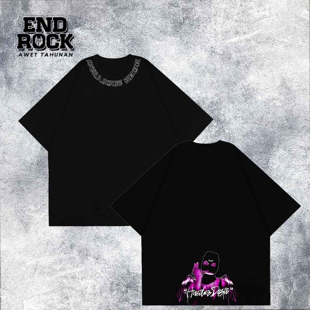 Kaos Oversize Original Endrock Tema Hustler Awk