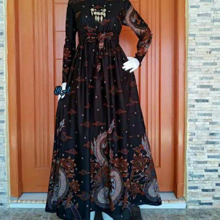 READY Gamis Batik Super Jumbo Ld140 Ld150 BigSize Sarimbit Keluarga