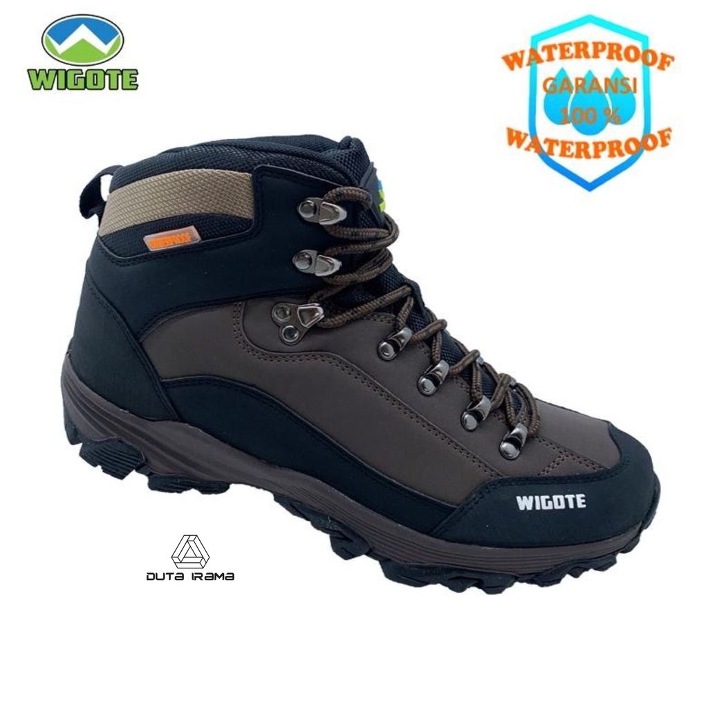 DUTAIRAMA - SEPATU PRIA SEPATU GUNUNG WATERPROOF WIGOTE SERI MAMMUT