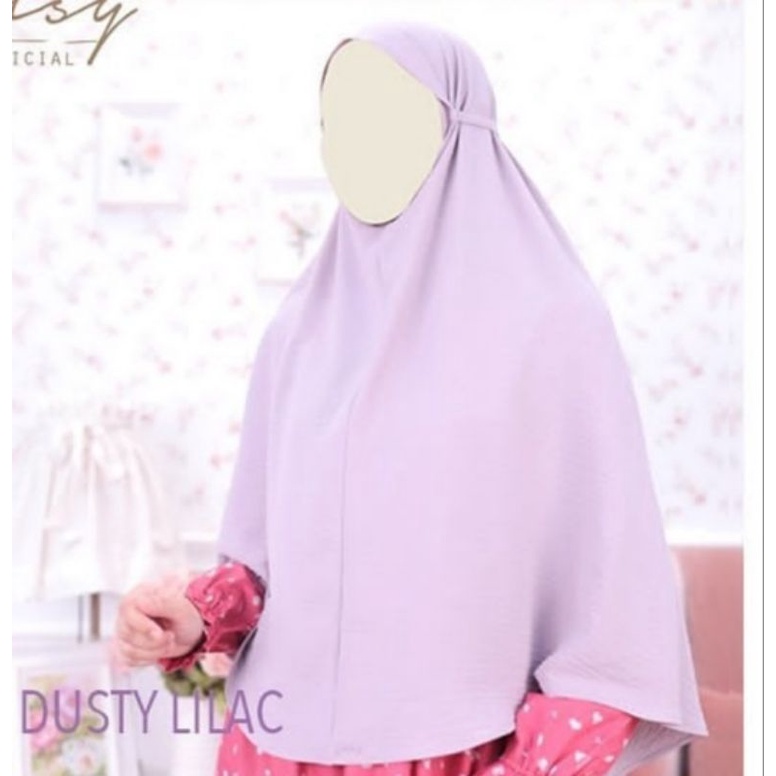 VEIL DITSY Crinkle Khimar Ditsy Bergo Syar'i Crinkle