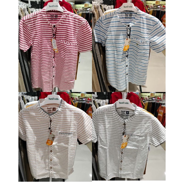 TWIST KIDS Kemeja koko anak size 4-14