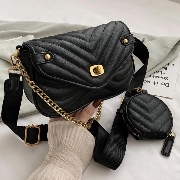 ぞ Tas Selempang Wanita PREMIUM CR7812 BQ3066 JT46111 LT1857 Tas Jakarta Slingbag Rantai Wanita Impor