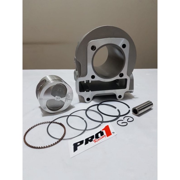 BLOK SEHER BEAT SCOOPY KARBU 54.5 SET BORE UP 130CC PRO1
