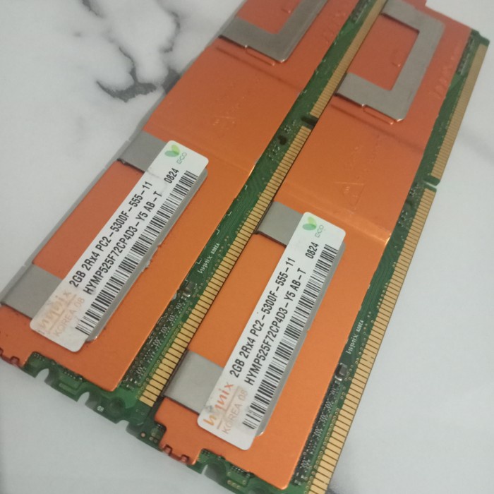 memory ram server ddr2 2gb 2rx4 pc2 -5300f