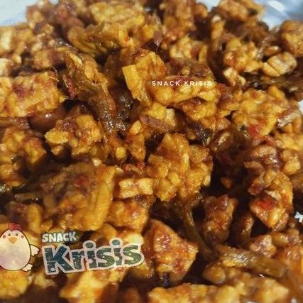 

B80 Kering Tempe Teri Kacang / Orik Tempe Orek kering Tempe kacang Teri 100 gr READY STOCK ➵