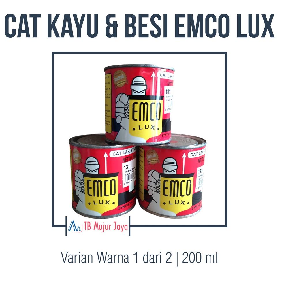 

X32 Cat Kayu dan Besi Emco Lux 200 ml Varian Warna 1 dari 2 RESTOCK ↖