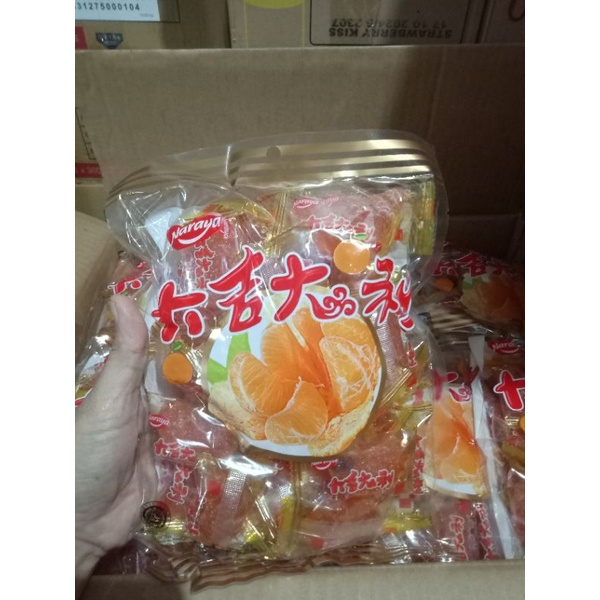 

Permen Jeruk Naraya Mandarin Jelly Cina Halal 500gram