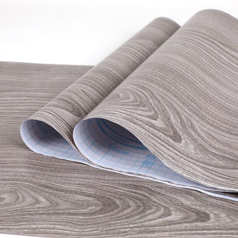 Wallapaper Stiker Kayu Oak