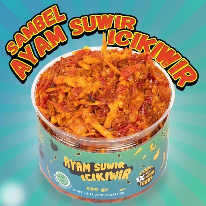 

Eat Sambel Ayam Suwir Icikiwir 200gr