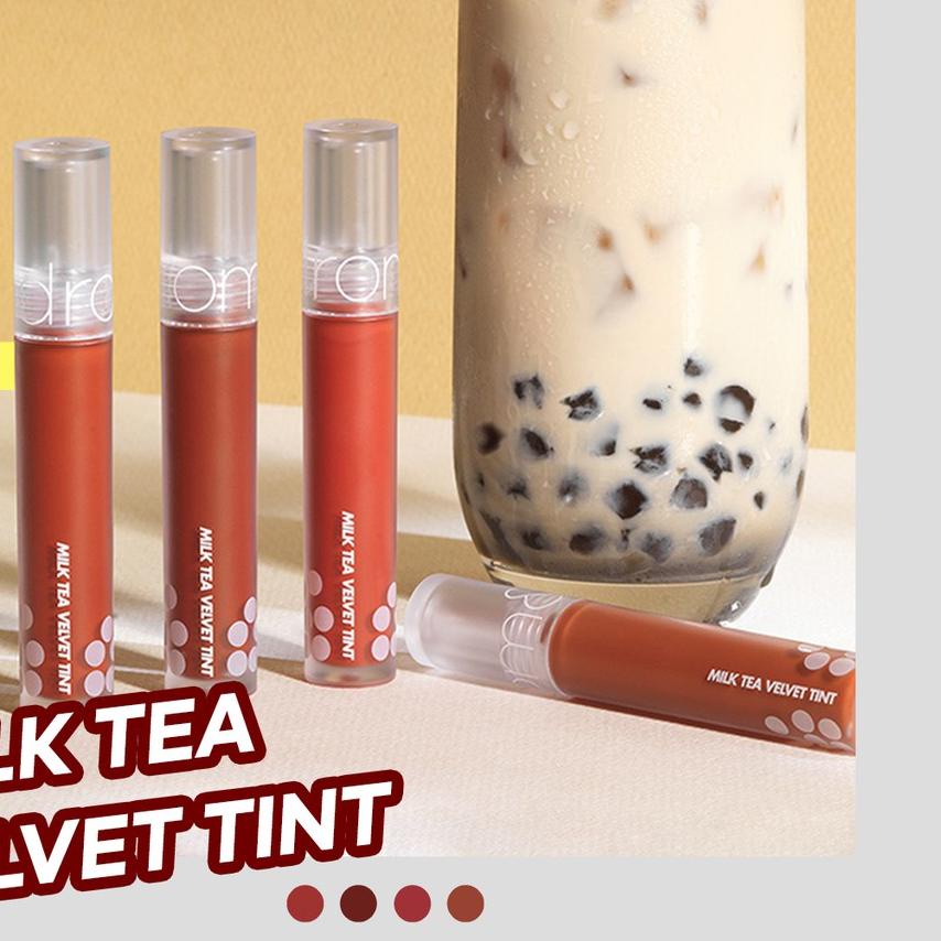 ➧ [NEW VELVET] ROMAND Milk Tea Velvet Tint (4 Colors)  ➺